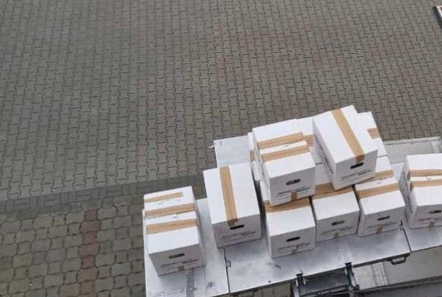 Behördenumzug in Trebendorf mit einem Möbellift